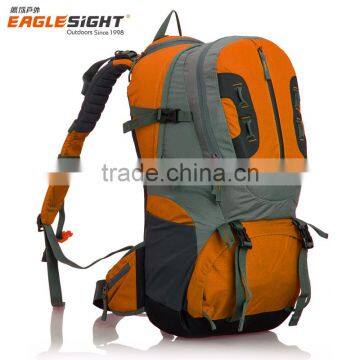 2017 custom high quality waterproof mountain camping hiking backpack bag