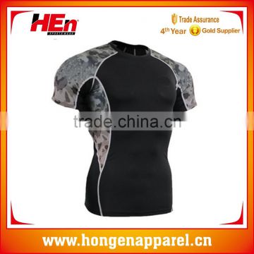 Hongen apparel High quality customized Compression t- Shirt