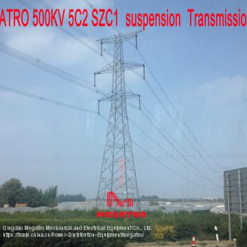 MEGATRO 500KV 5C2 SZC1 suspension Transmission tower