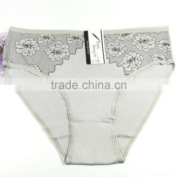Breathable Cotton Panties With Flower Printing Grils Briefs Sexy Lingerie photo-4