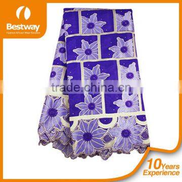 Classical Designed Heavy Voile Lace SL0366 Swiss Embroidery Cotton Lace photo-5
