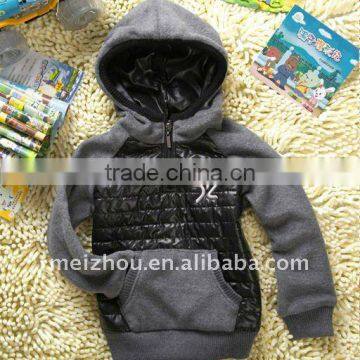 kid's hoody fleece jacket