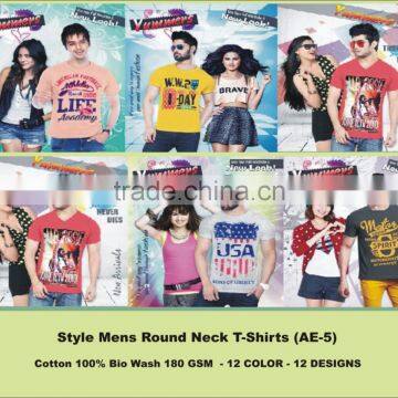 Round Neck & V Neck Full Sleeve T-Shirts photo-2