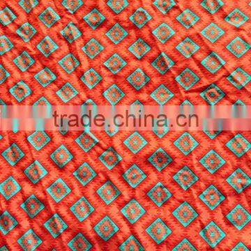 Geometric printing fabric for swimwear