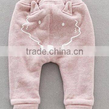 Wholesale Cheap Customized Warm Lovely Winter Baby Pants Good Quality Fleece Baby Pants photo-2