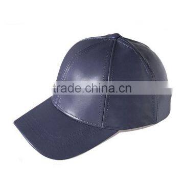 Blank Black Leather Fashion Western Designs Baseball Caps photo-2