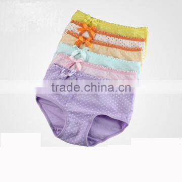 Hot 95%cotton 5%spandex Little Transparent Lovely Teen Girl Underwear photo-2
