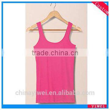 Tank top vest singlet with bright colour for women