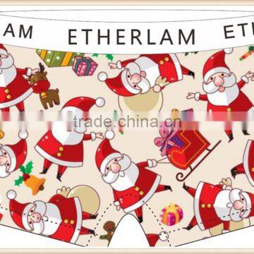 Merry Christmas 88% Polyester 12%Elastic Waist Skin Wear Import China Sexy Young Men Underwear photo-2