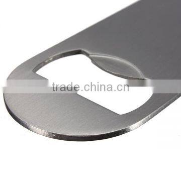 Large Flat Stainless Steel Beer Bottle Cap Bar Blade Opener Tool Business Card Beer Openers Multi-function Bottle Opener photo-3