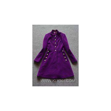 Ladies Fashion Winter Coat Dress Wholesale photo-2
