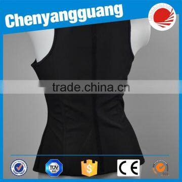 CYG-black Over Bust Trainer Lady Waist Cincher With Strap photo-3