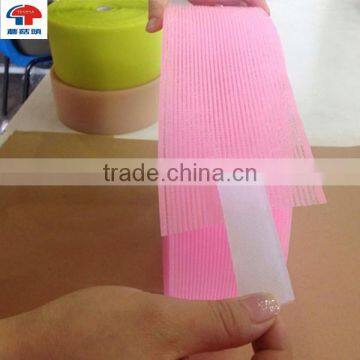 Soft and comfortable hook and loop fastener tape for posted magic belt