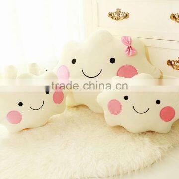 Hot Sale New Plush Toys White Cute Cloud Shape Plush Toys Cartoon Plush Pillows photo-2