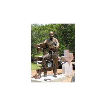 Bronze Nun Figurines, Nun Statue photo-3