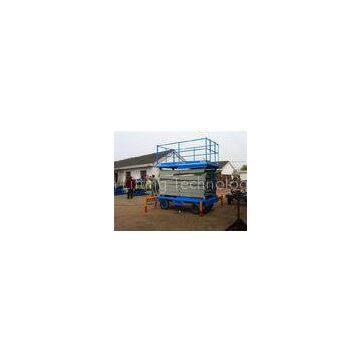 Hydraulic Self Propelled Scissor Lift Aerial Working Safe Loading 230KG Max 8m