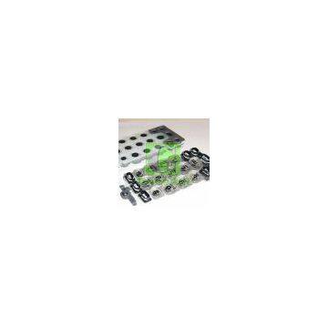 p+r plastic rubber keypad