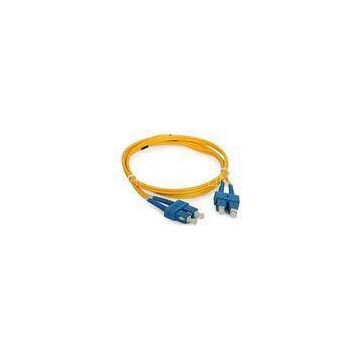 3D Passed optical patch cord SC / UPC - SC / UPC single mode fiber jumpers