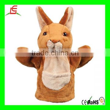 Plush teddy kangaroo glove plush hand puppet