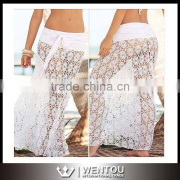 Sexy Lace Beach Cover Up Dress photo-6