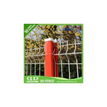 powder coated wire mesh / steel fence panels