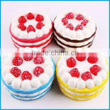 High Quality PU Soft Slow Rising Squishy Cake photo-6
