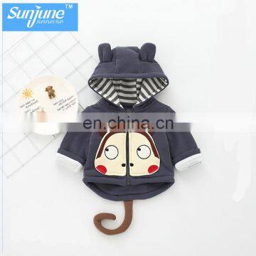 Wholesale 100% Cotton Warm Fleece Jacket Manufacturer photo-3