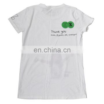 Eco-friendly customized printed polyester t-shirts from Recycled Plastic Bottles