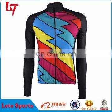 New fashion cycling jerseys with sublimation from China manufacturer/ High quality sublimation cycling wear