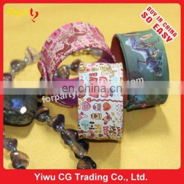 CG-BR075 Lovely Silicone Slap Bracelet