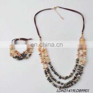 Fashion Layered Handmade Shells Necklaces photo-3