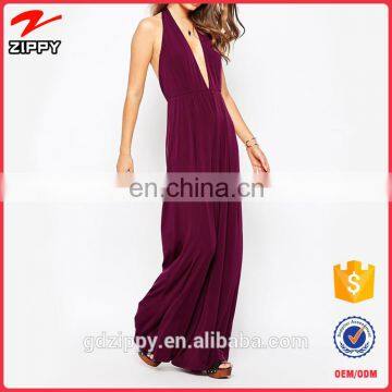 Glamorous Halter Neck Slinky Jumpsuit For Women 2015