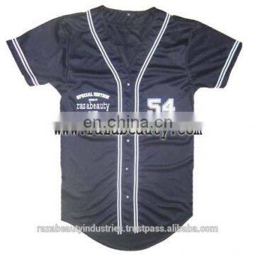 100% polyester baseball/softball jersey/ free design with your own logo/full subliamted/100% polyester