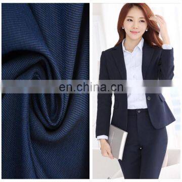 polyester viscose blend italian women and ladies suit fabric