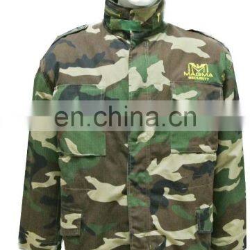 Hot sale men warm winter woodland waterproof military jacket