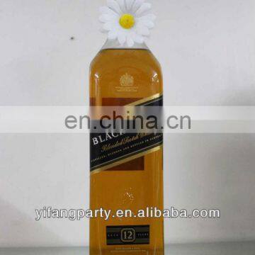 Tequila Wine Bottle Flower JPH01, Daisy for Decoration of the Bottle