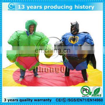 cute inflatable sports games/ sumo suits sumo wrestling