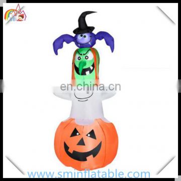 Halloween decorative-inflatable pumpkin, inflatable weird group on pumpkin, halloween decoration for party,celebration