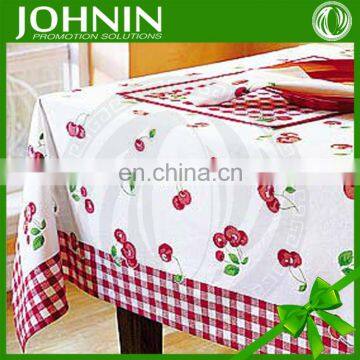 100% cotton countryside style new desigh table cloth