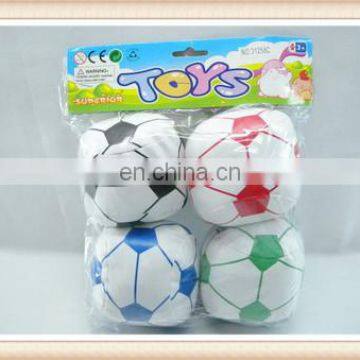 4PCS 4inch kids stuff toy football soccer ball toy