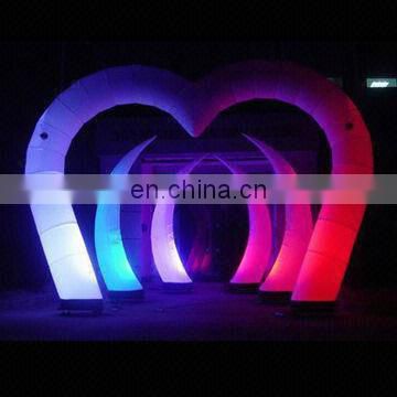 Printing light blue inflatable advertising arch /portable event entrance arch for promotion/Low price hot-sale inflatable arch l