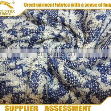 2016 Polyster YARN-DYED Coarse Needle Knitted Fabric