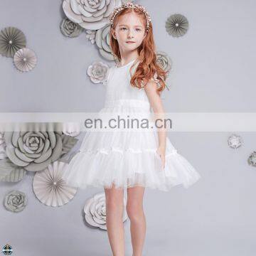 T-GD028 Summer Party Girls Mesh Ball Down Wedding Dress