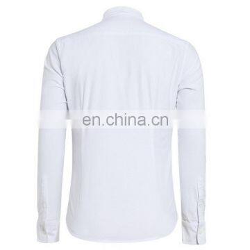 T-MSS546 White 100% Cotton Business Tailor Made Mens Dress Shirts photo-2