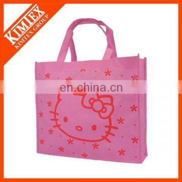 Happy Sky Blue Non Woven Shoulder Shopping Bag photo-4