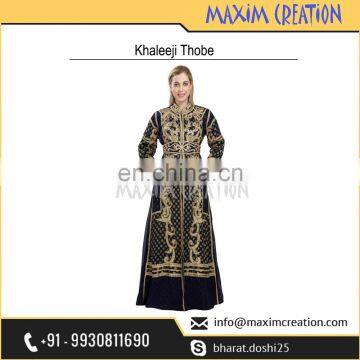 New Dubai Khaleeji Thobe Caftan Dress By Maxim Creation 5784