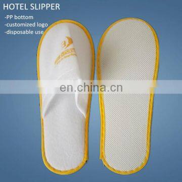 disposable nonwoen hotel slippers closed toe