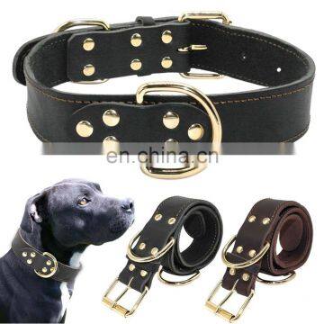 High Quality Genuine Leather Dog Collar Manufacturer photo-6