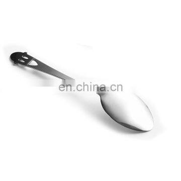 Fancy Small Smile Face Hollow Decorative Tea Spoon photo-4