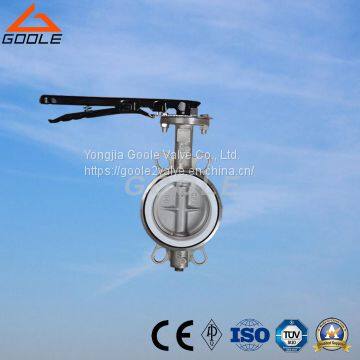 Manual Cast Iron Wafer Soft Seal Butterfly Valve (GAD71X)